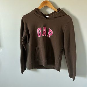 Pink and Brown Gap Hoodie